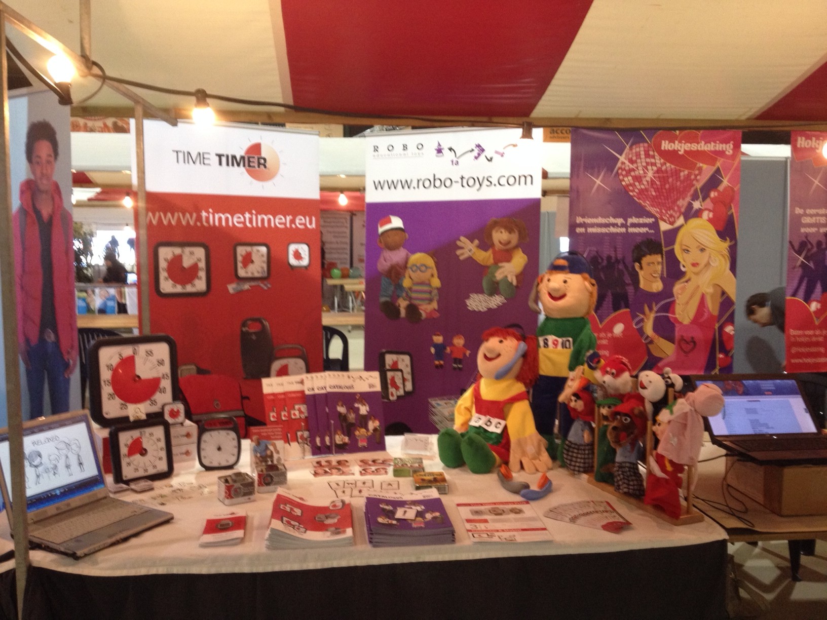 our stand at the Markt van Mogelijkheden