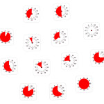 Magnetic Time Timer Pictograms