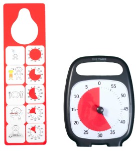 Magnetic Vertical Door Hanger with Time Timer PLUS